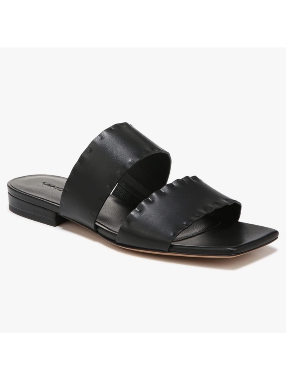 Vince Zofi Mafalda Square Toe Slip On Sandals
